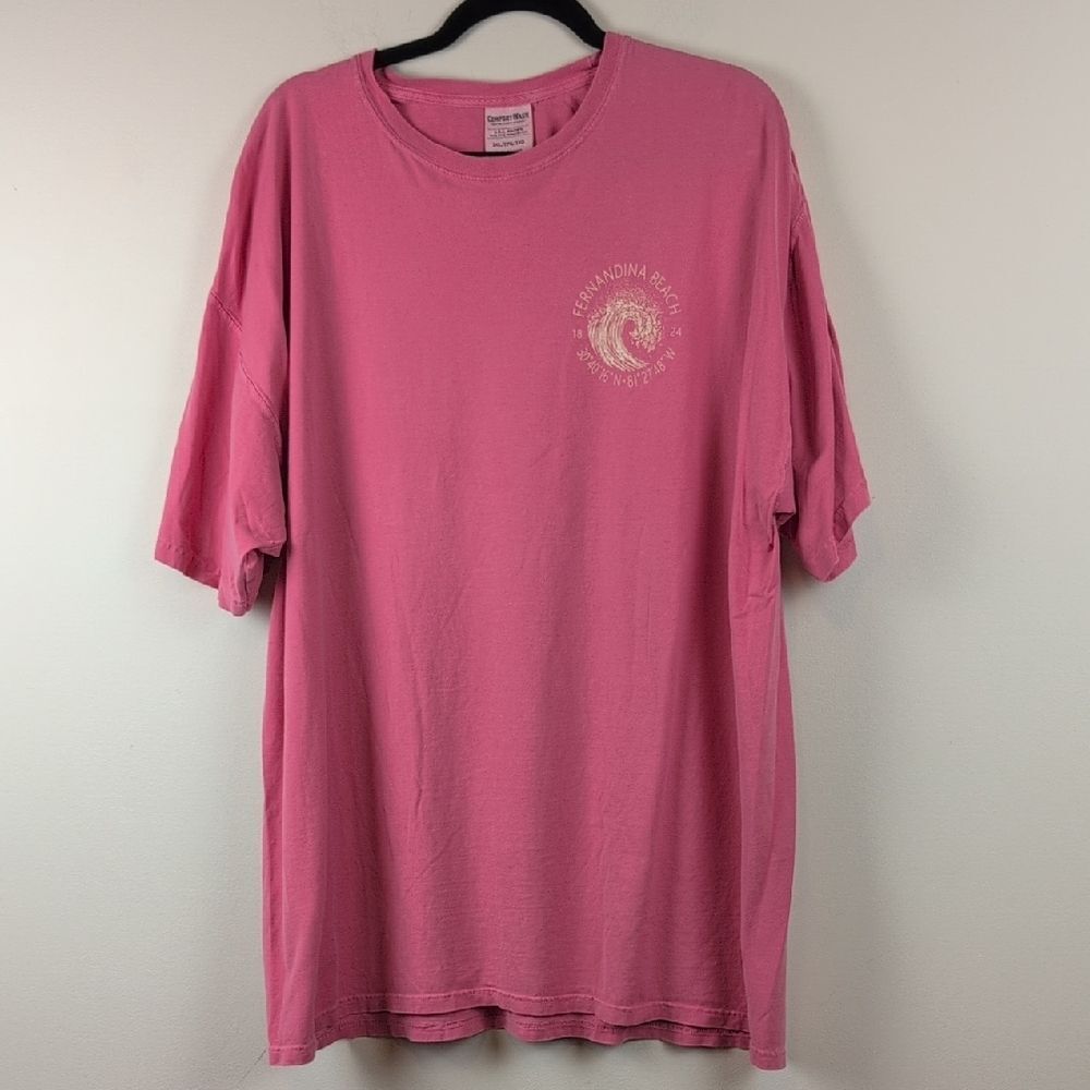 Comfort Wash USA Grown Ring Spun Cotton Short Sleeve T-shirt Fernandina Beach Fl